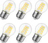 6 Ampoules Filament E27 LED 4W 3000k ( lumière jaune ) - Light Deco