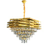 Lustre Eden en cristal 60cm pour salon marocain - Light Deco