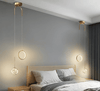 Suspension Moon avec guirlande pour chambre - Light Deco